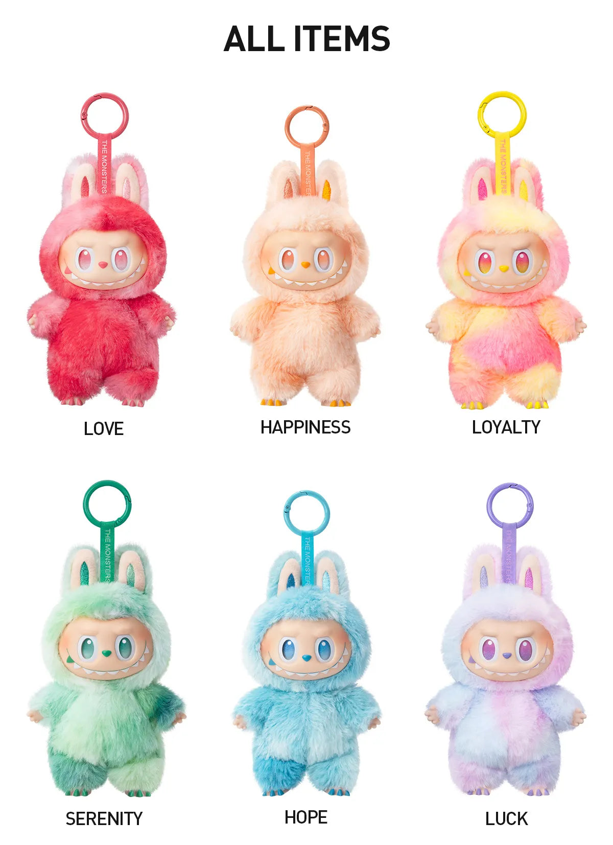 [In Stock] POPMART Big into Energy Series-Vinyl Plush Pendant Blind Box Labubu (SEALED)