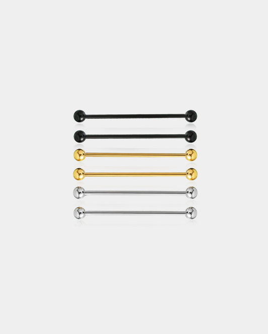 6PCS Balls Top Industrial Barbell Set