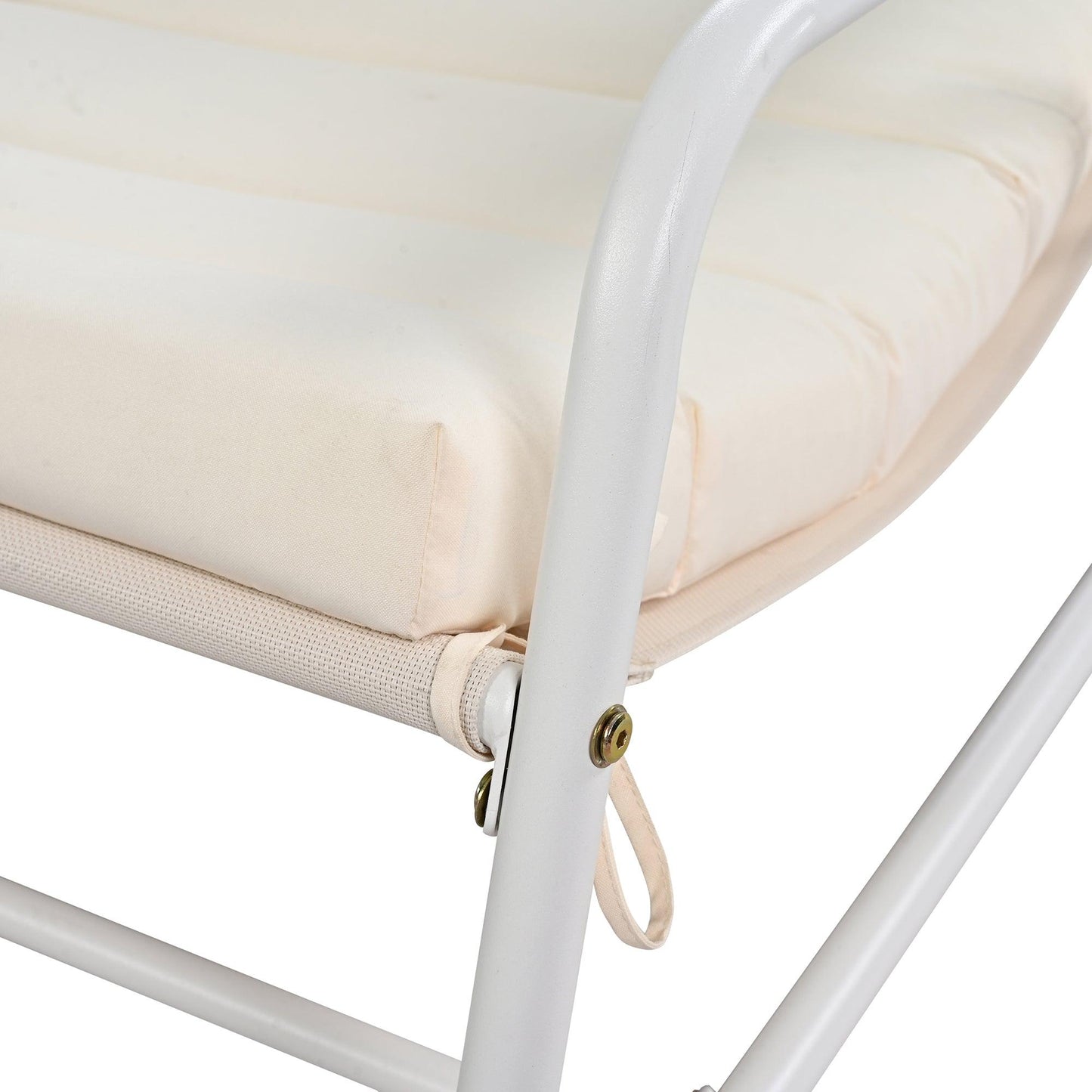 Outdoor Chaise Lounge Chairs Set of 3 with Acacia Side Table, Pool Lounge Chairs for Lawn, Deck, Beach