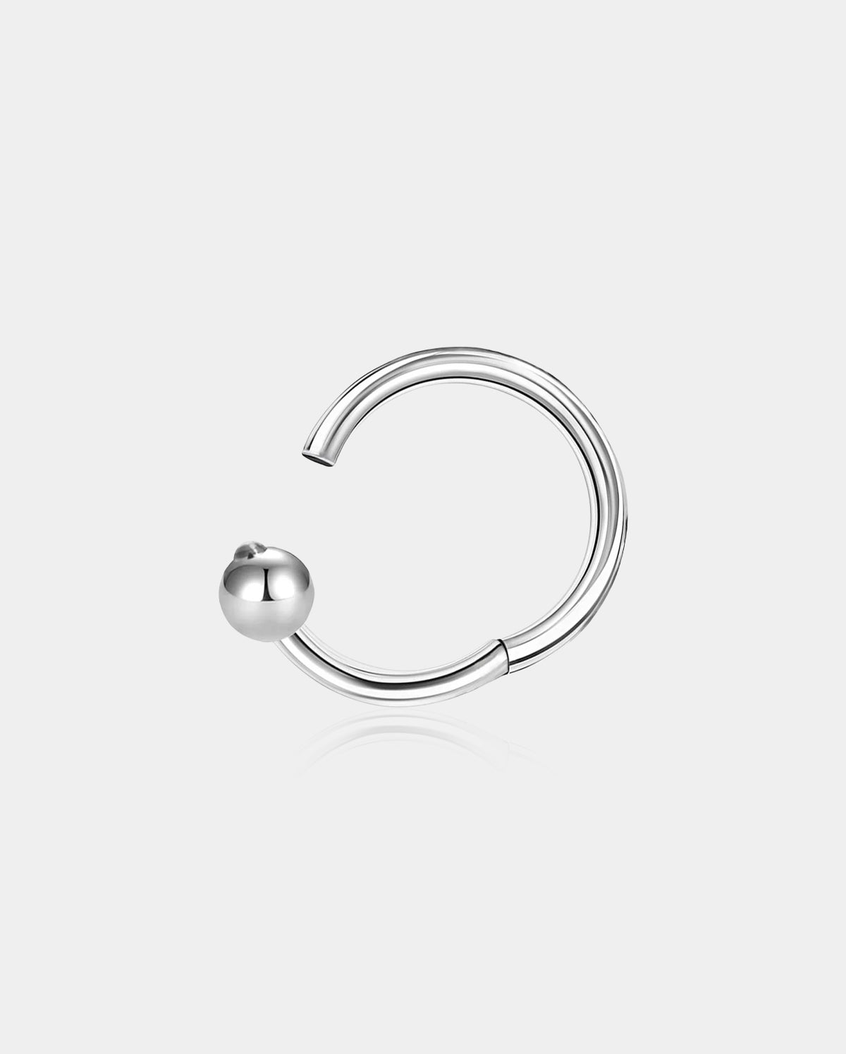2PCS Classical Hinged Segment Septum Rings