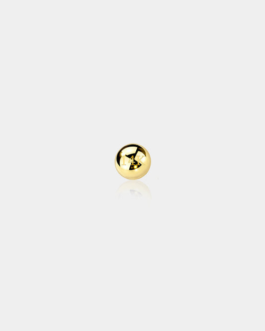 14K Gold Septum Ring Replacement Ball