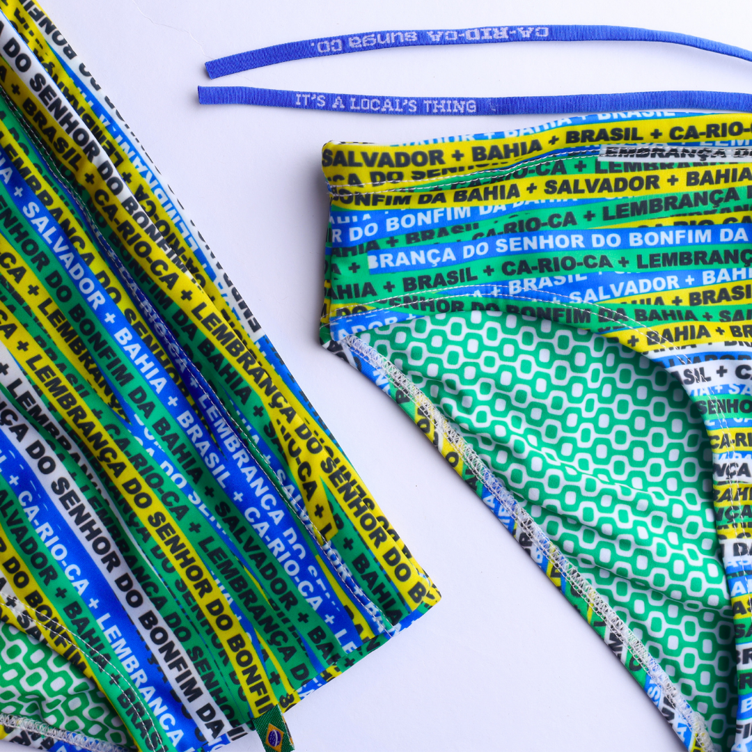 Bonfim Green Sunga in Brief & Classic cut - Men's Designer Swimwear