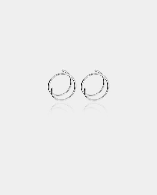 2PCS Titanium Spiral Nose Rings