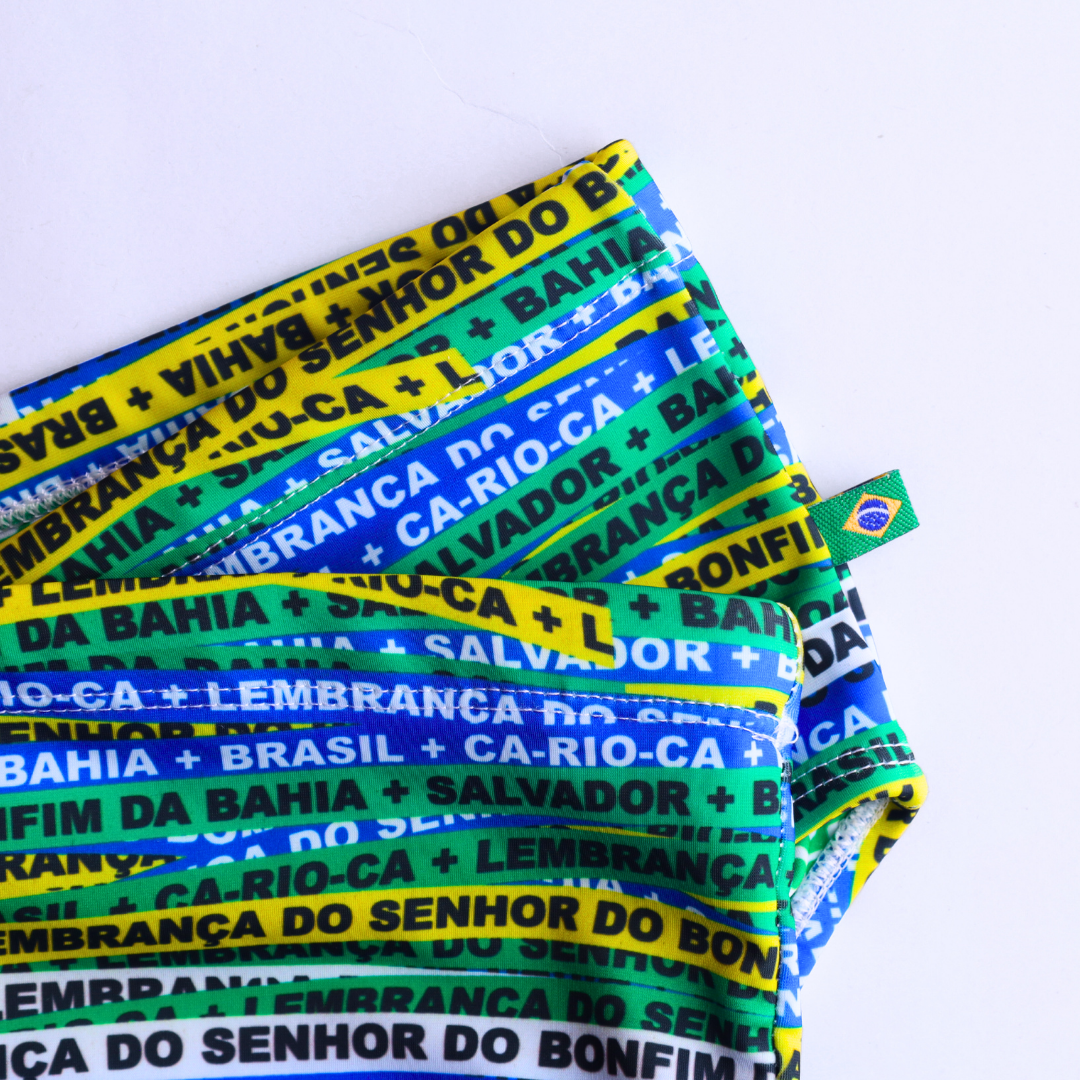 Bonfim Green Sunga in Brief & Classic cut - Men's Designer Swimwear