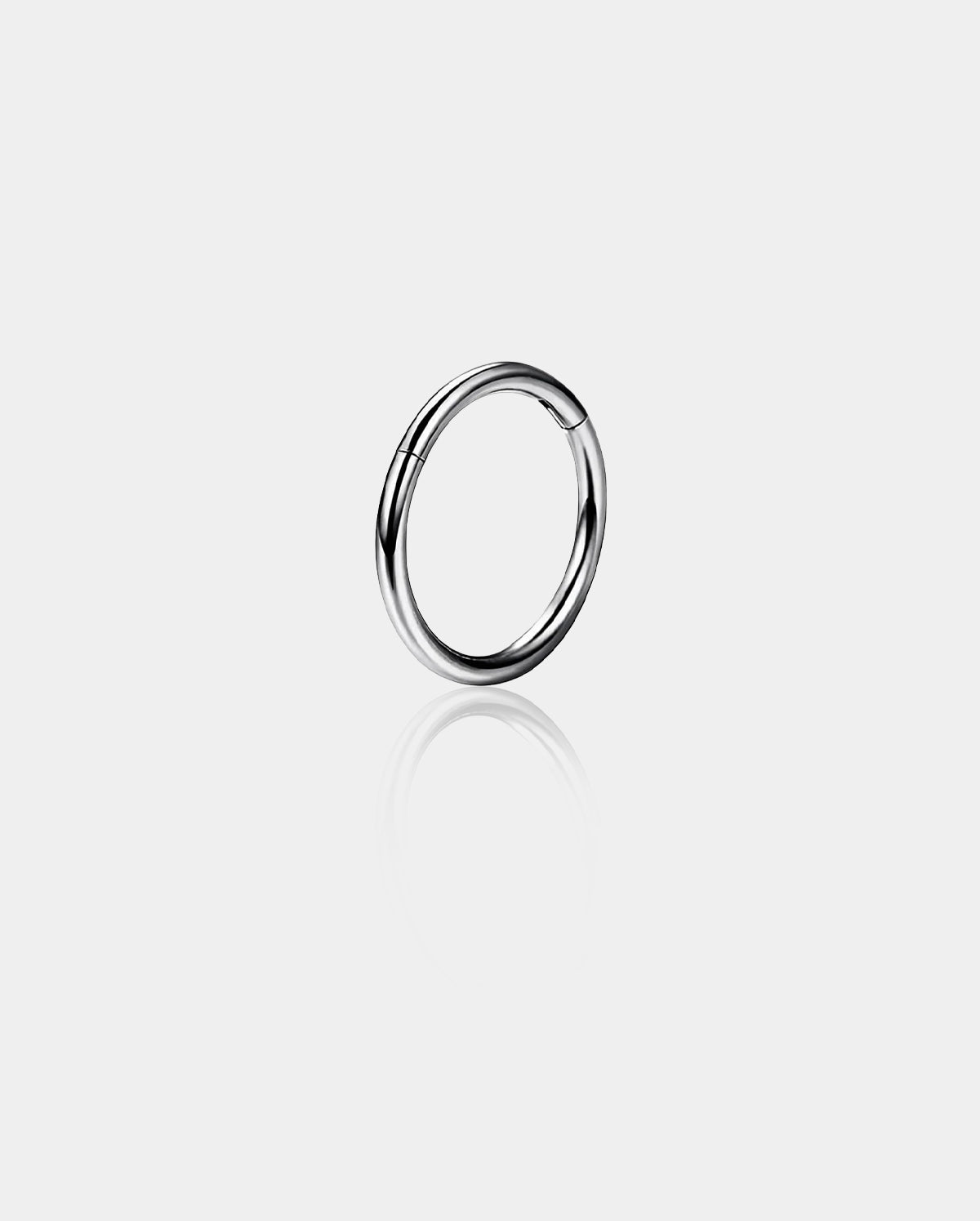 14G Hinged Segment Titanium Septum Ring