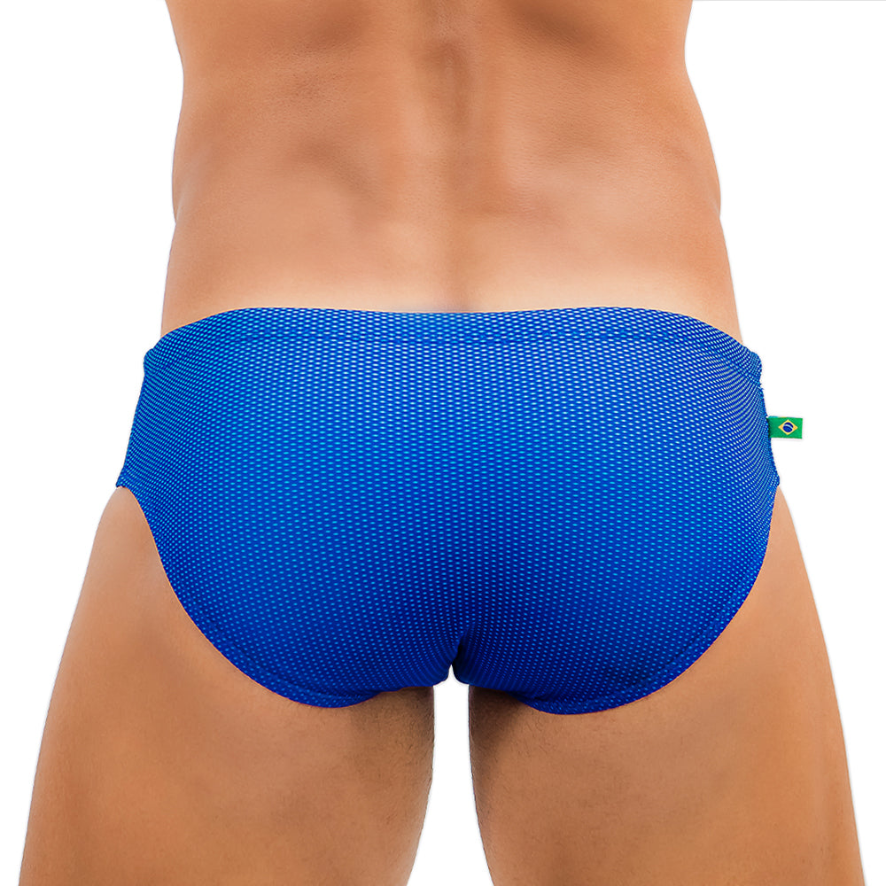 Tatu Blue Sunga  - Men's Designer Swimwear