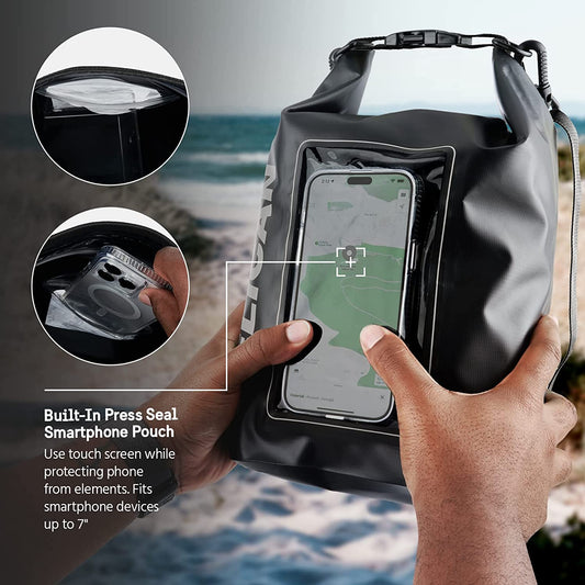 Pelican Marine Water Resistant Dry Bag - (Stealth Black) - CLEARANCE / FINAL SALES