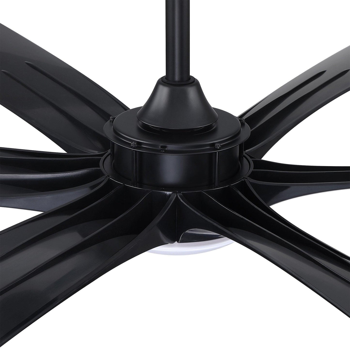 72" Jaydn Farmhouse Satin Nickel DC Motor Downrod Mount Reversible Ceiling Fan with Lighting and Remote Control