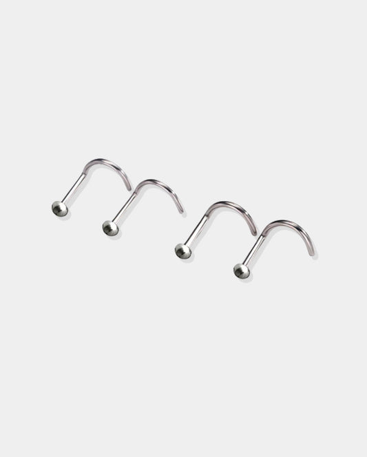 2PCS Titanium HalfBall Nose Screw Studs