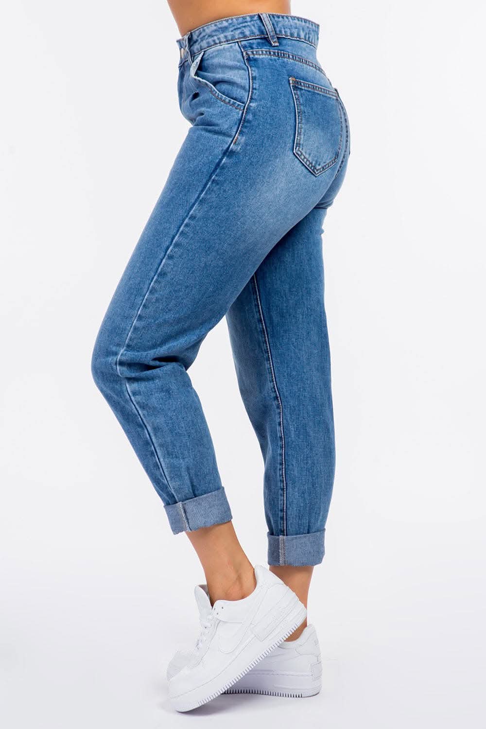 American Bazi high waist mom jeans