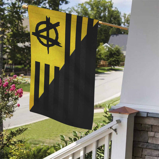 Ancapistan Two Sided Flag