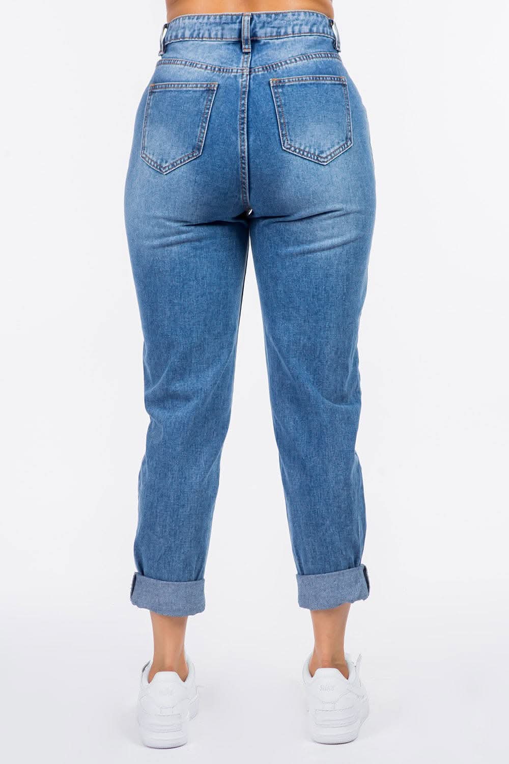 American Bazi high waist mom jeans