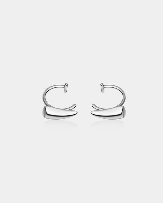 2PCS 3L Stainless Steel Fake Lip Ring