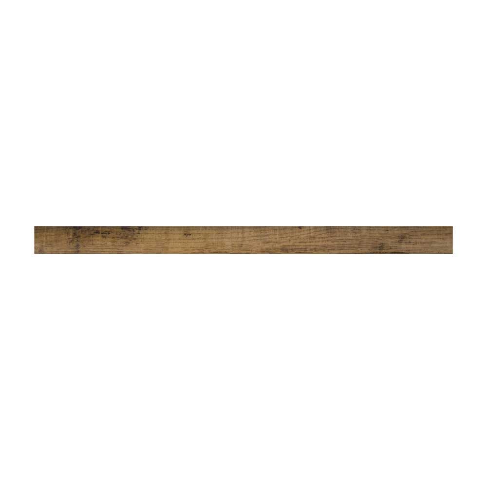 Aged Hickory 0.75" Thick x 3/5" Wide x 94" Length Luxury Vinyl Quarter Round Molding-MSI Everlife