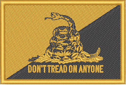 Ancap Gadsden Flag Morale Patch