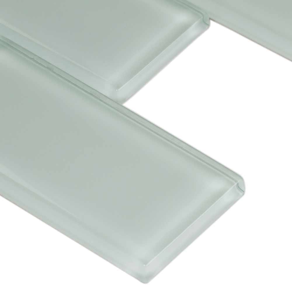 Arctic Ice Subway 12"x12" Glass Mesh-Mounted Mosaic Tile 2"X4" - MSI Collection