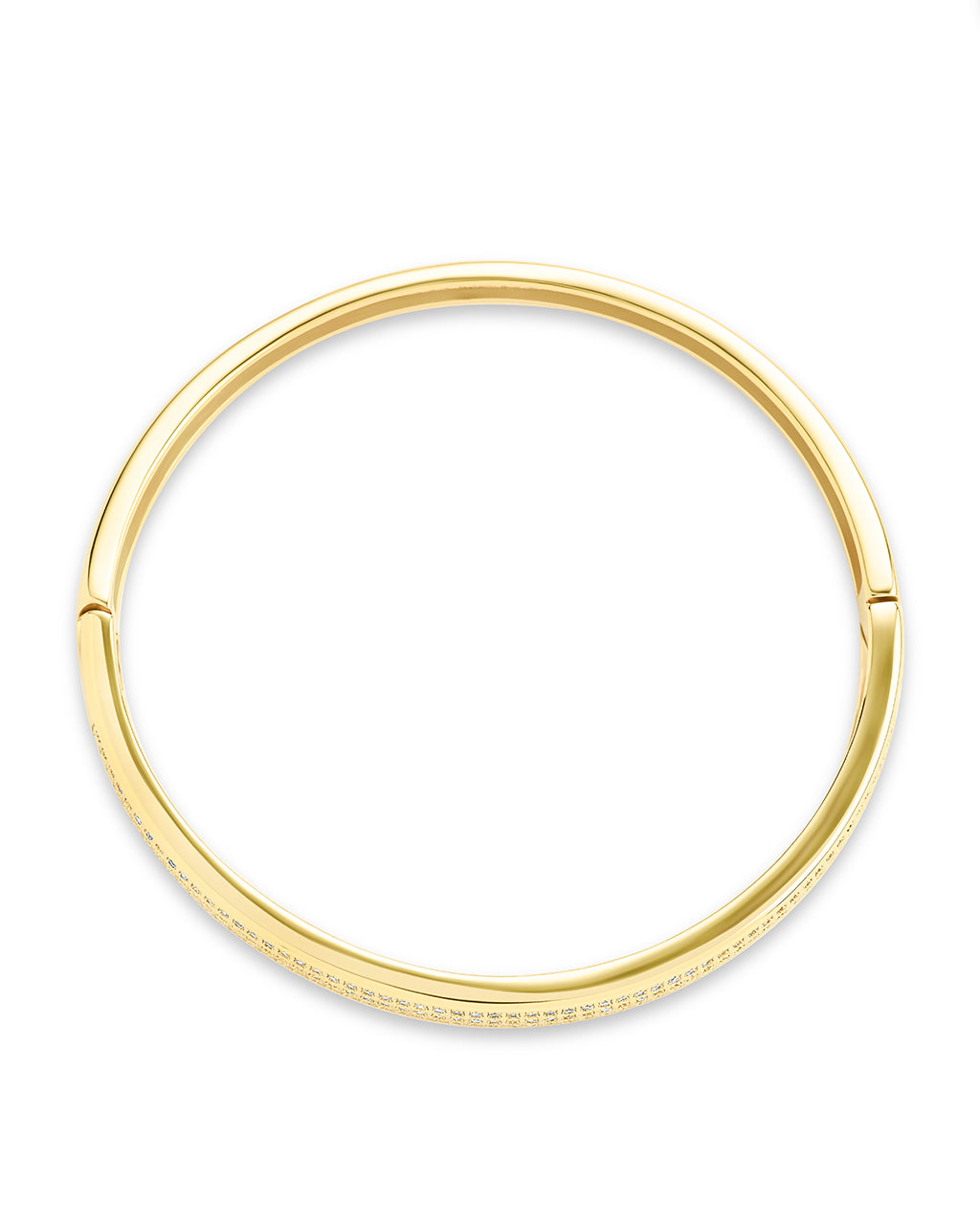 Nessa CZ Bangle Bracelet