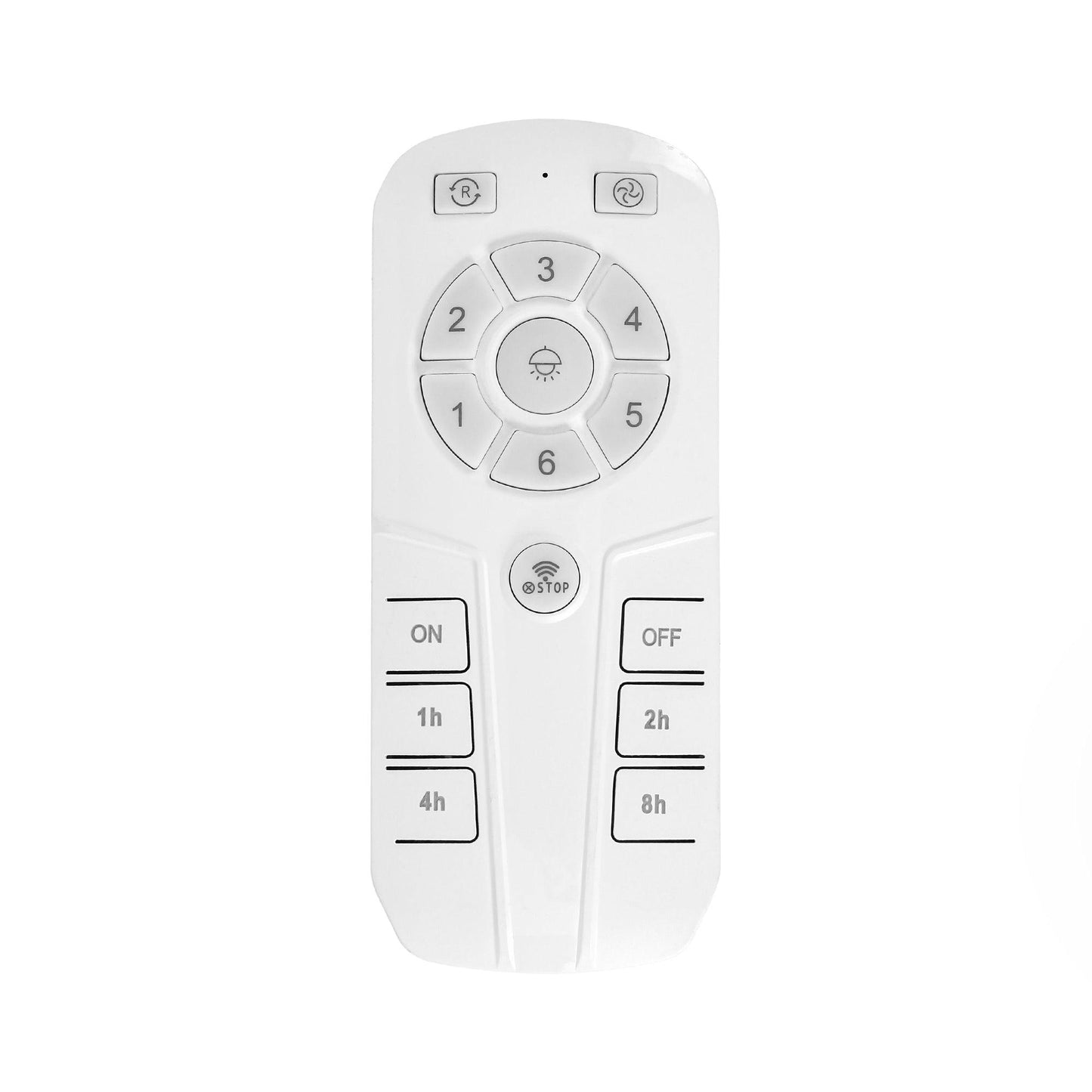 20 Inch Silver Flush Mount Ceiling Fan with Light APP and Remote Control