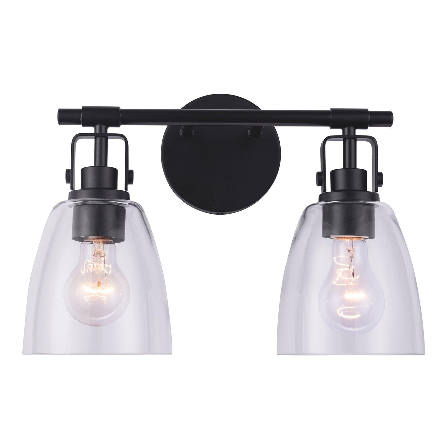 Brilliance Modern Farmhouse 2-Light Vanity Light