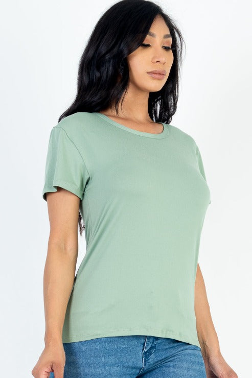 Basic Short Sleeve T-shirt (CAPELLA)