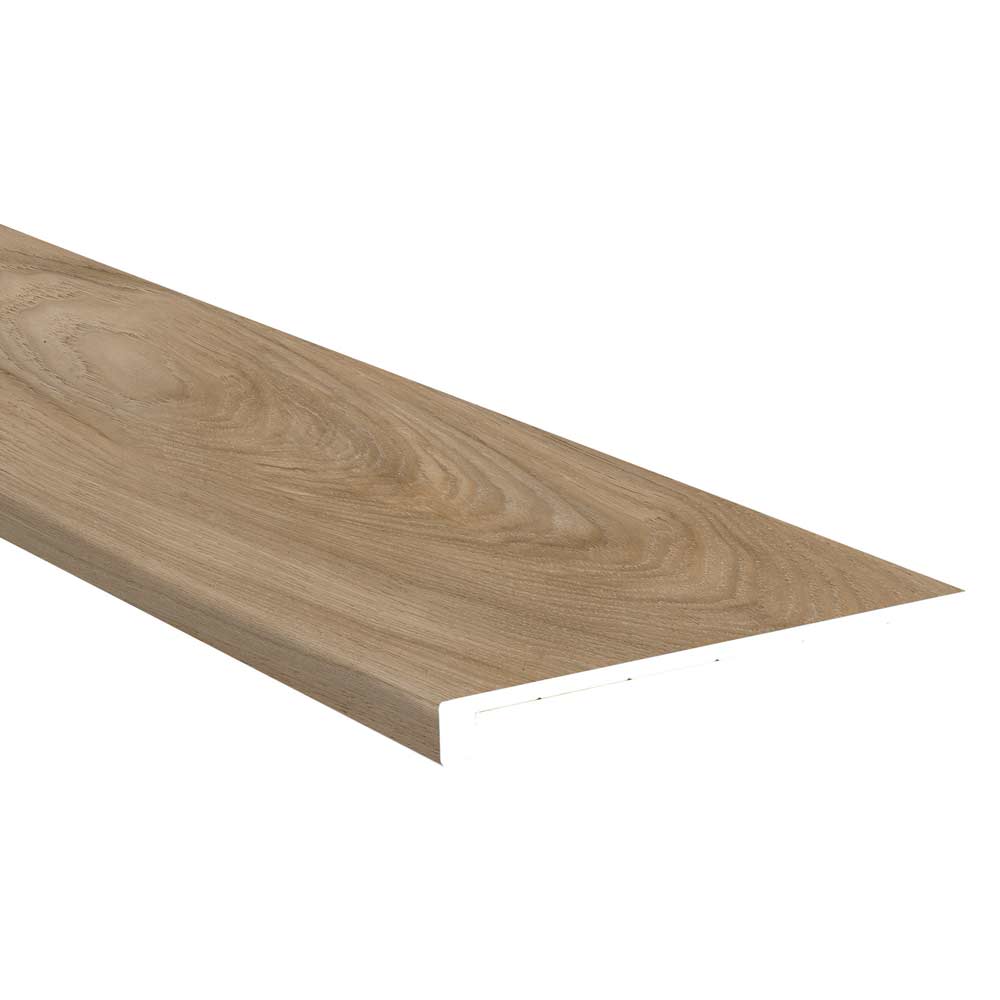 Bayhill Blonde 1.25" Thick x 12.01" Wide x 47.24" Length Vinyl Stair Tread Eased Edge - MSI Everlife Collection