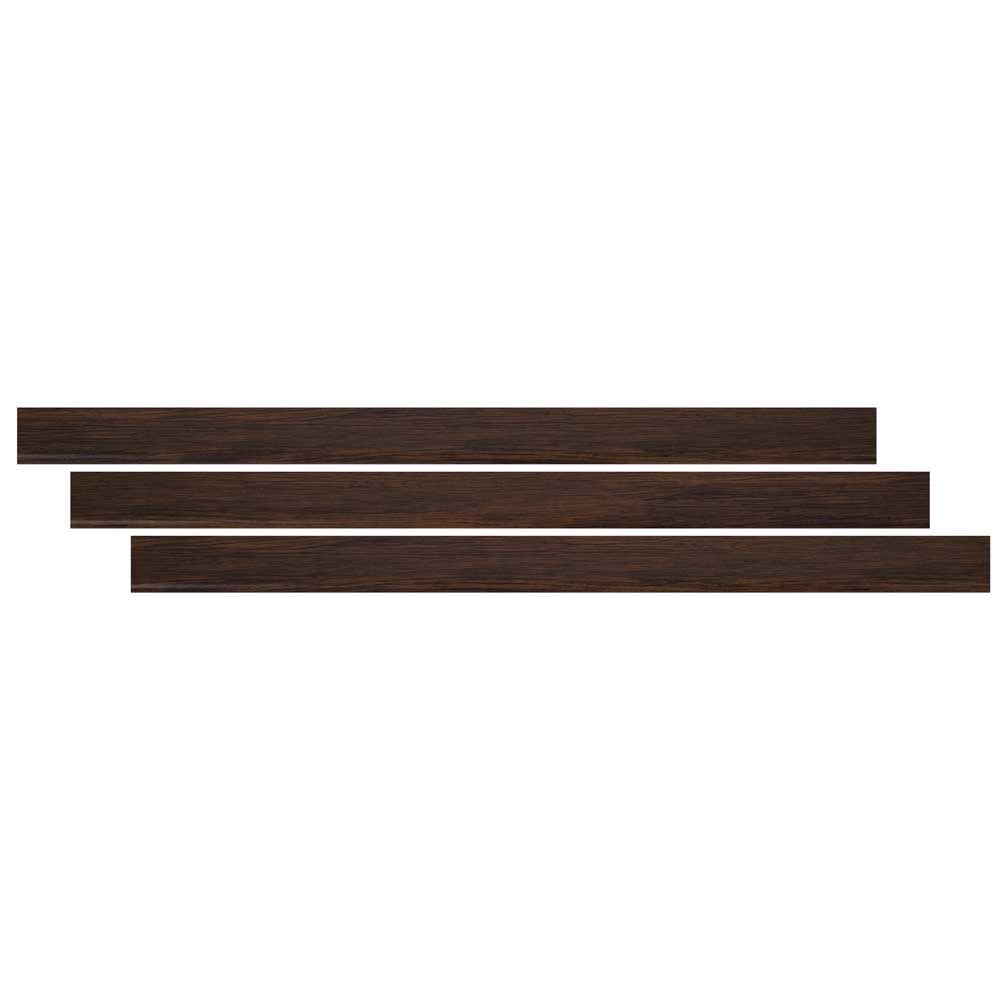 Braly 0.75" Thick x 2.75" Wide x 94" Length Luxury Vinyl Flush Stairnose Molding-MSI Everlife