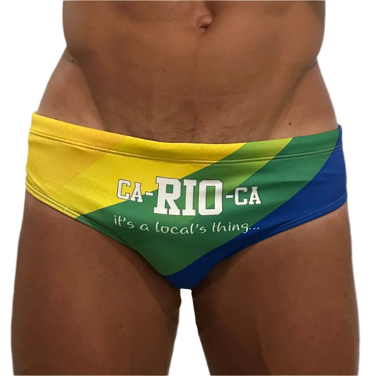 CA-RIO-CA Promo Rio25 Print Men's Designer Swimwear - CLEARANCE / FINAL SALES
