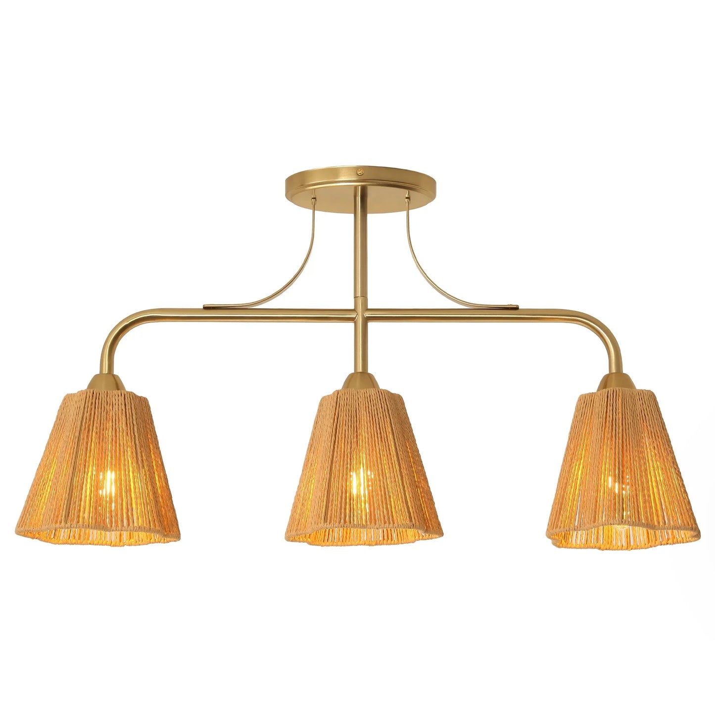 30 Inch Paddy 3-Light Chandelier