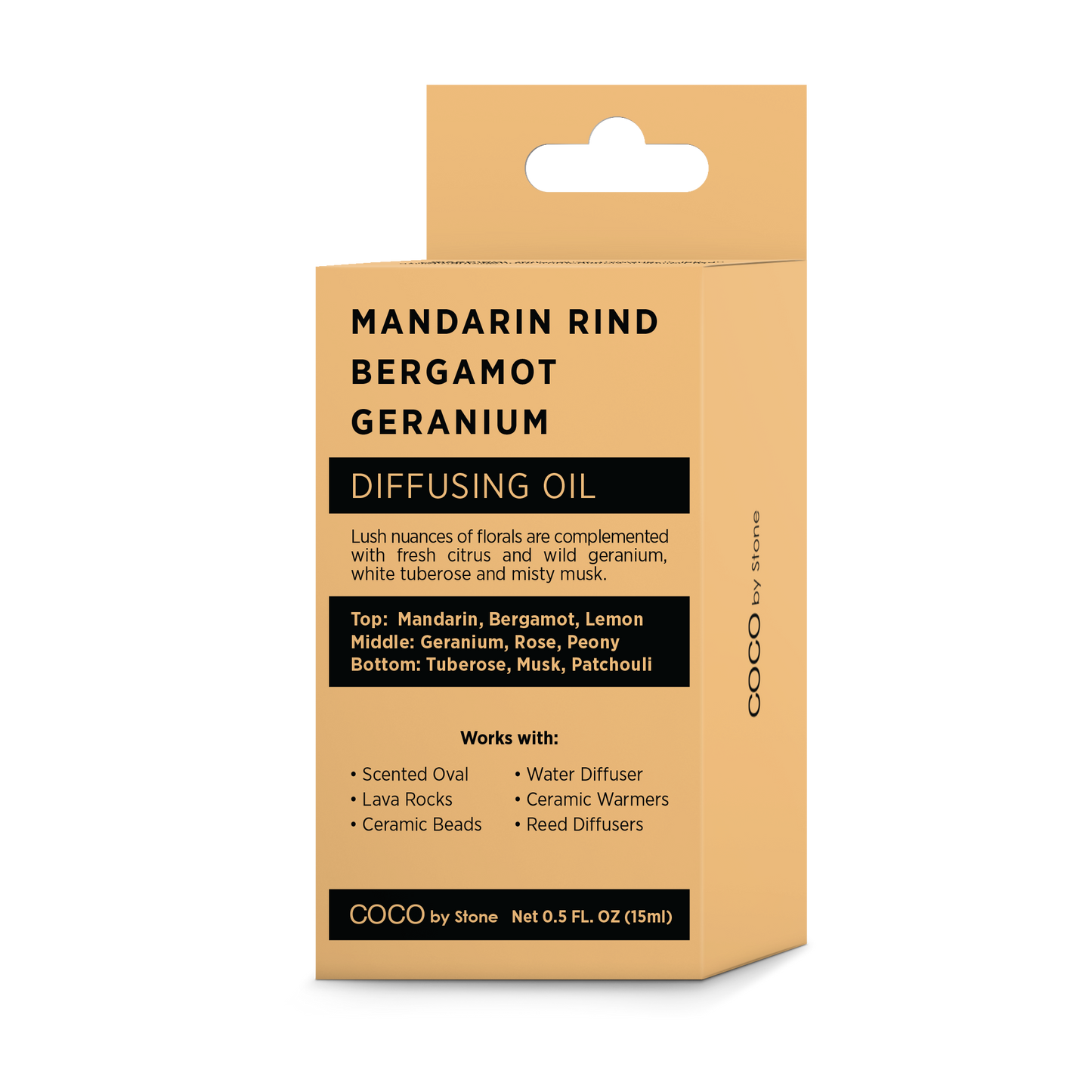Diffusing Oil (Mandarin Rind | Bergamot | Geranium)
