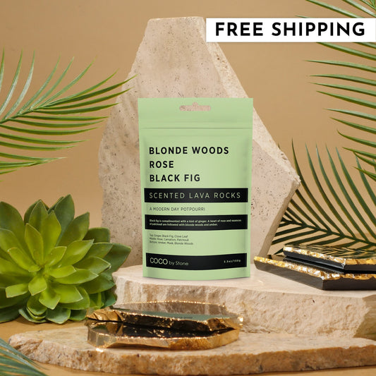 Scented Lava Rocks (Blonde Woods | Rose | Black Fig)