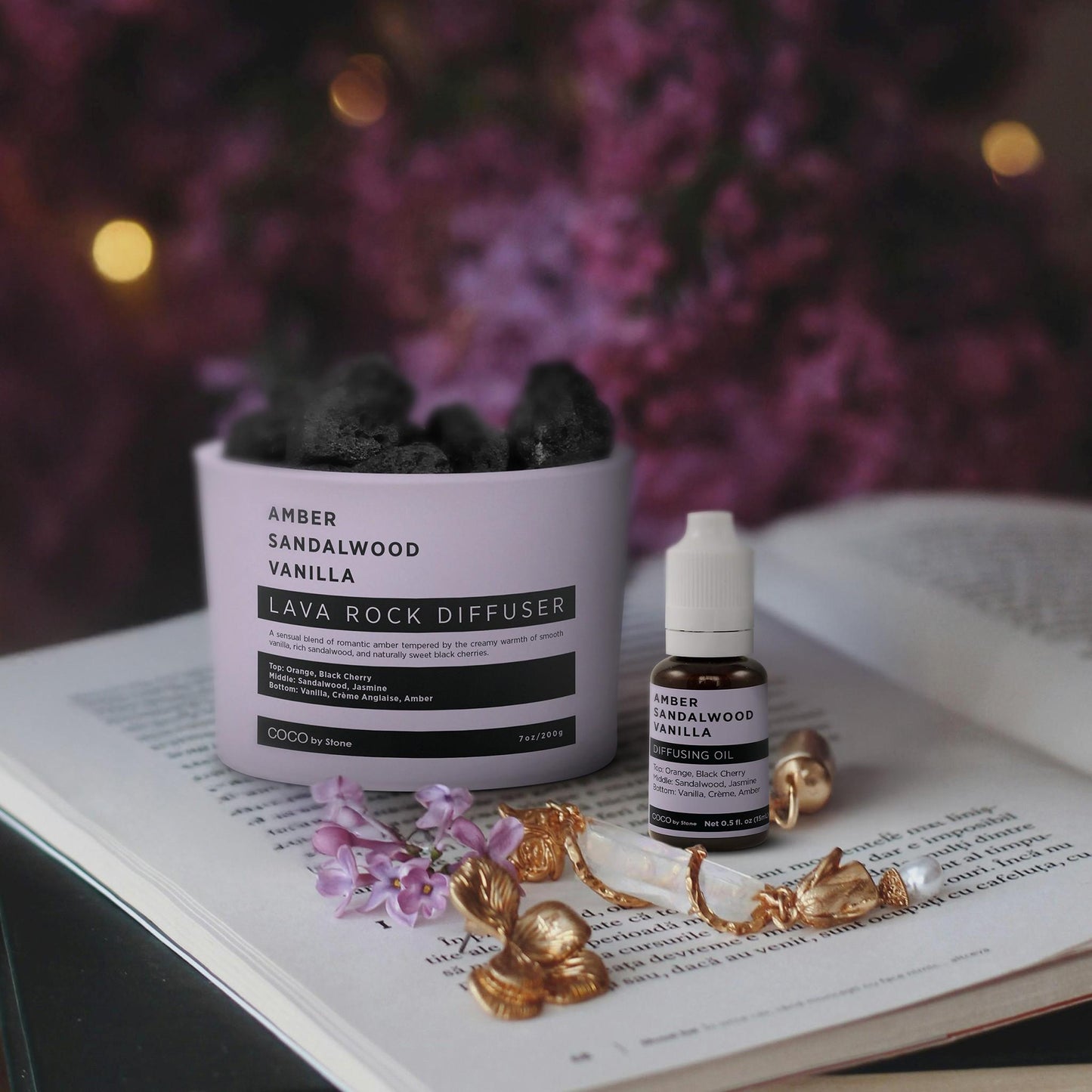 Diffusing Oil (Amber | Sandalwood | Vanilla)