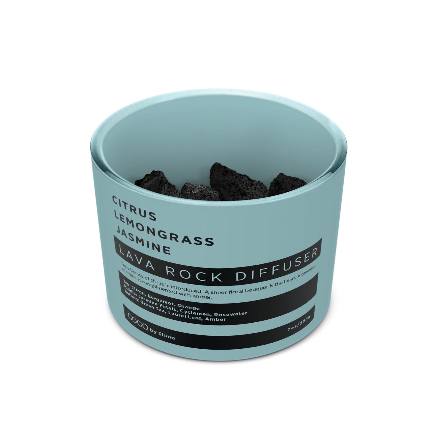 Lava Rock Diffuser (Citrus | Lemongrass | Jasmine)