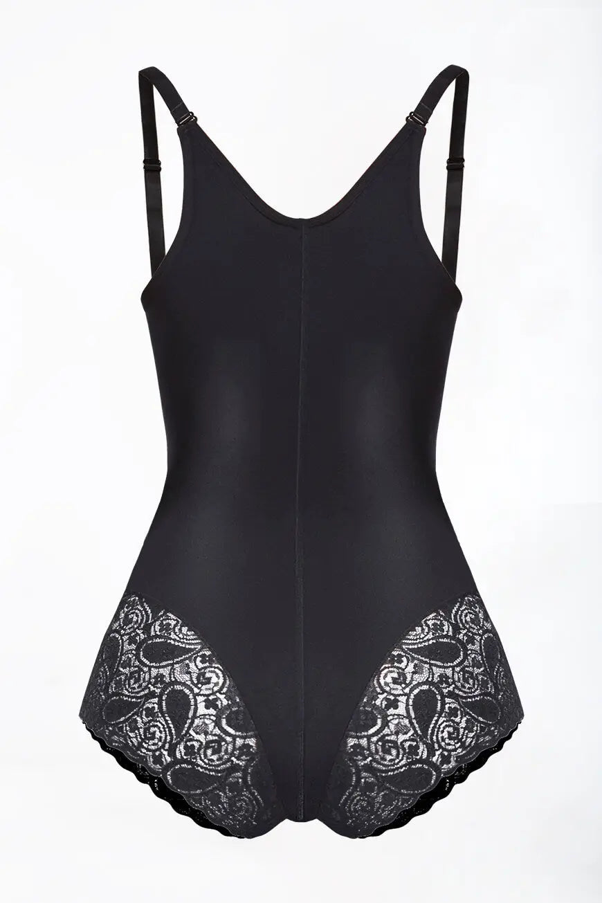 CURVEEZ Lace Bodysuit Hip Hugger
