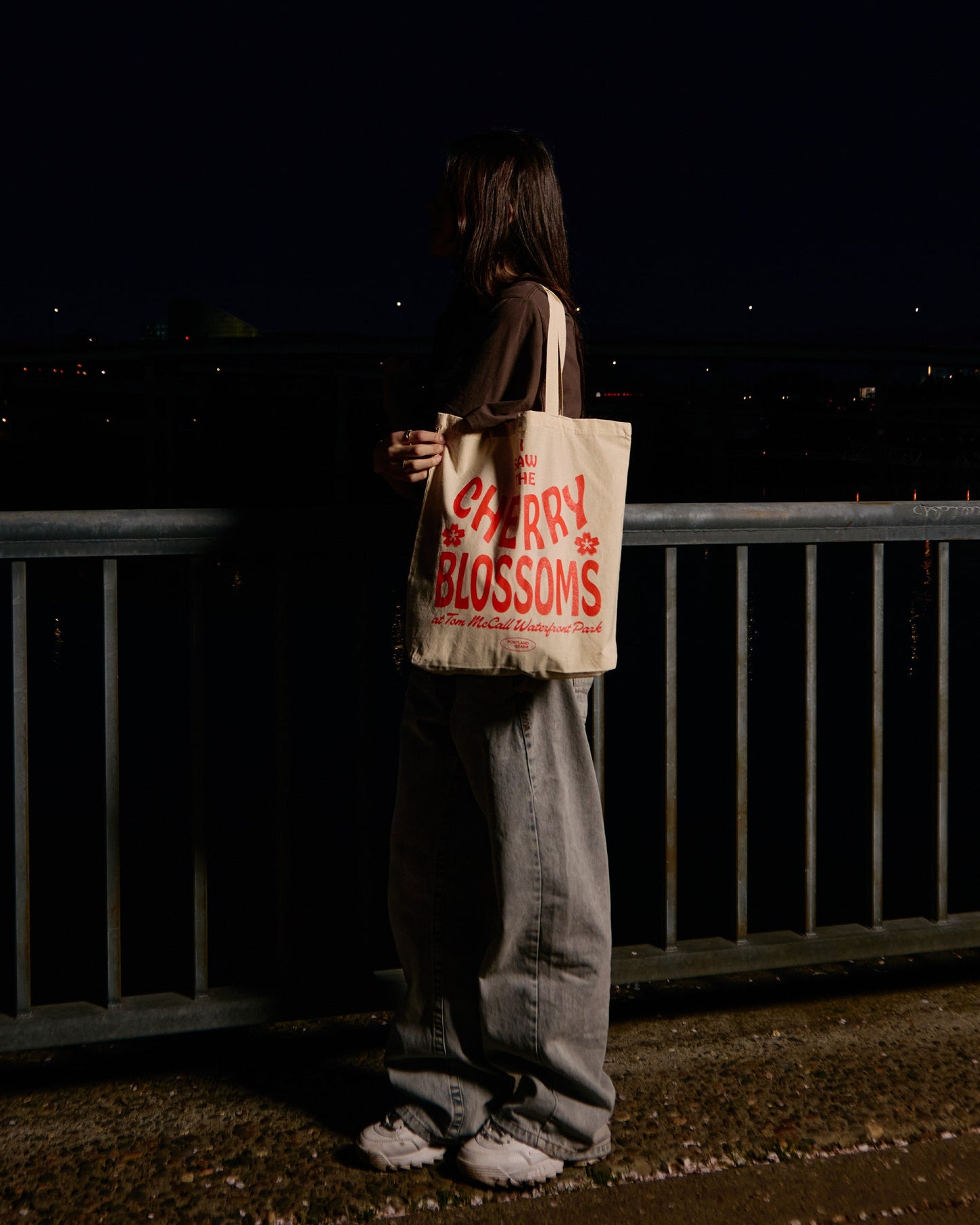 Waterfront Blossom Tote