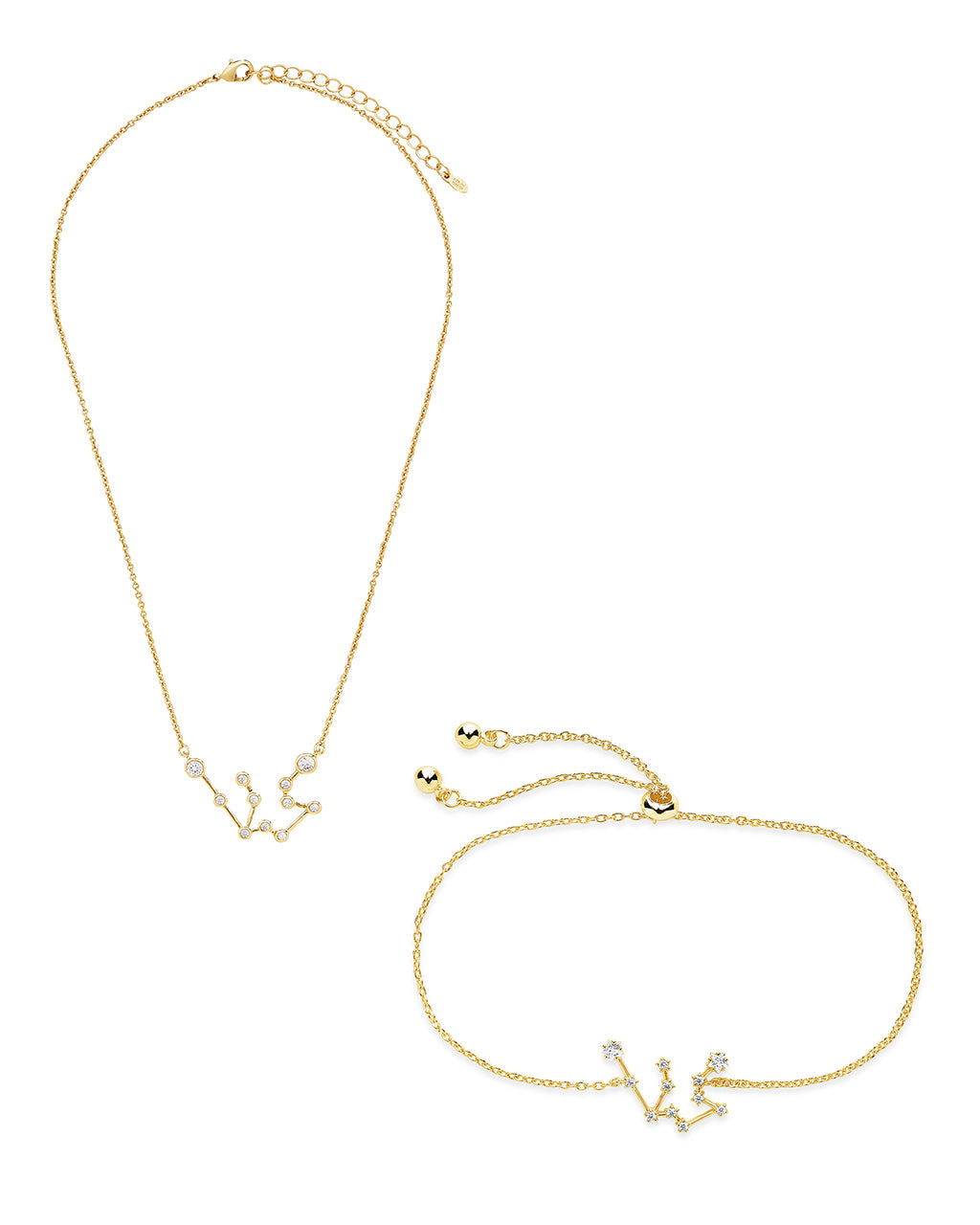 'When Stars Align' Constellation Necklace and Bracelet Set