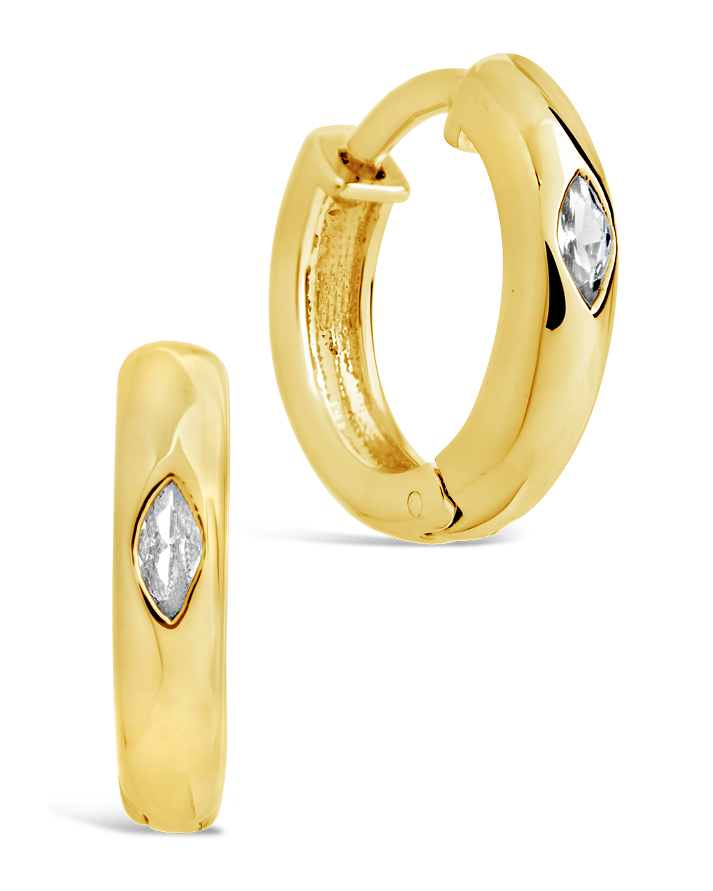 Rayne CZ Hoops