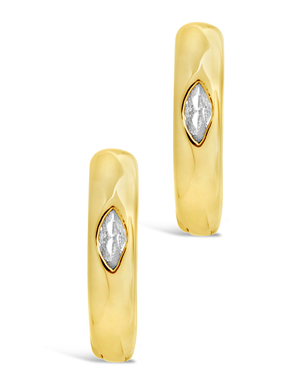 Rayne CZ Hoops
