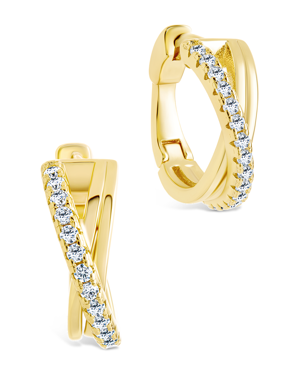 Juliana CZ Hoop Earrings