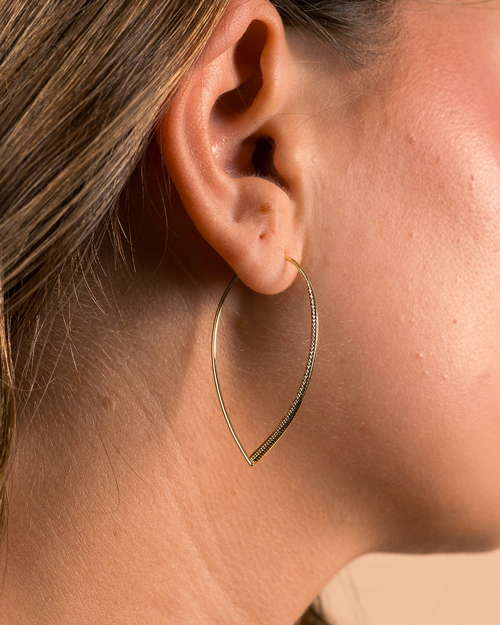 Delicate Threader Hoop Earrings