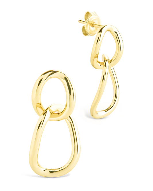 Cruz Double Link Drop Studs