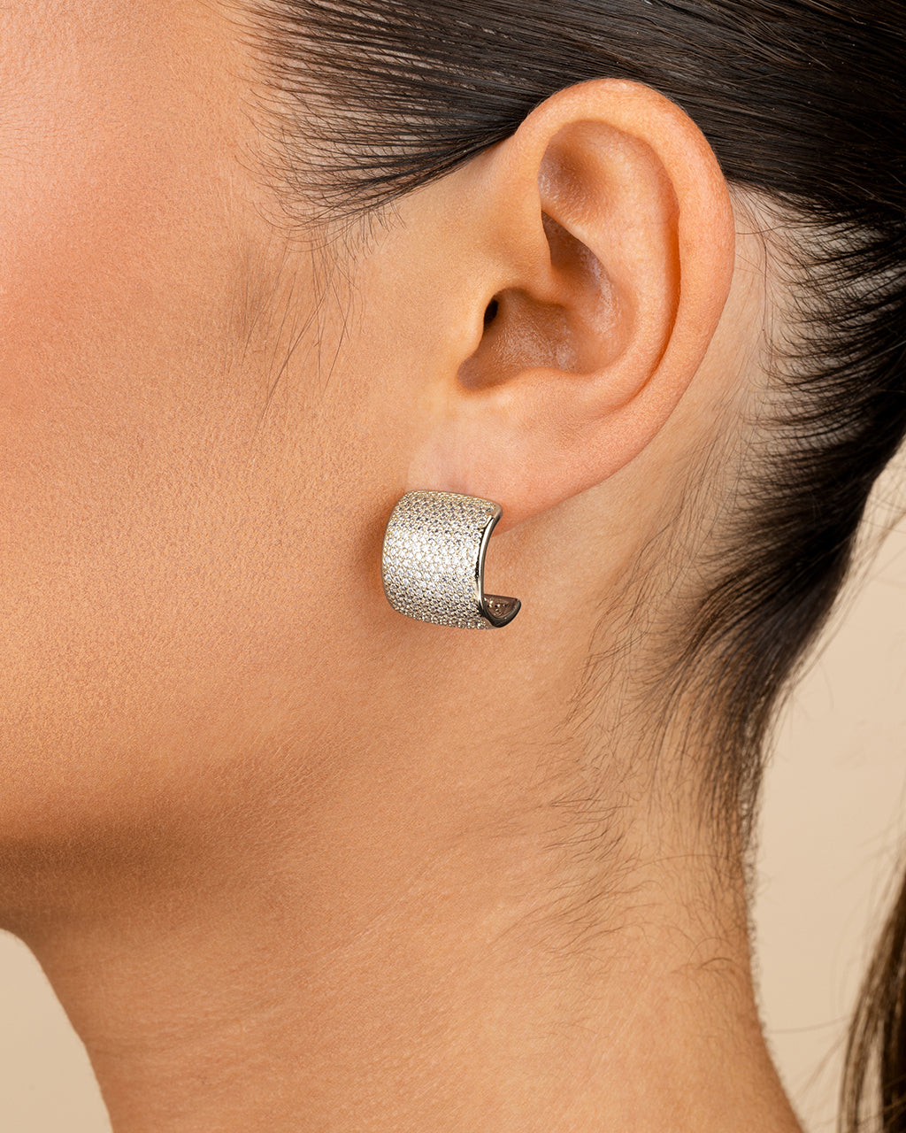 Simone CZ Stud Earrings