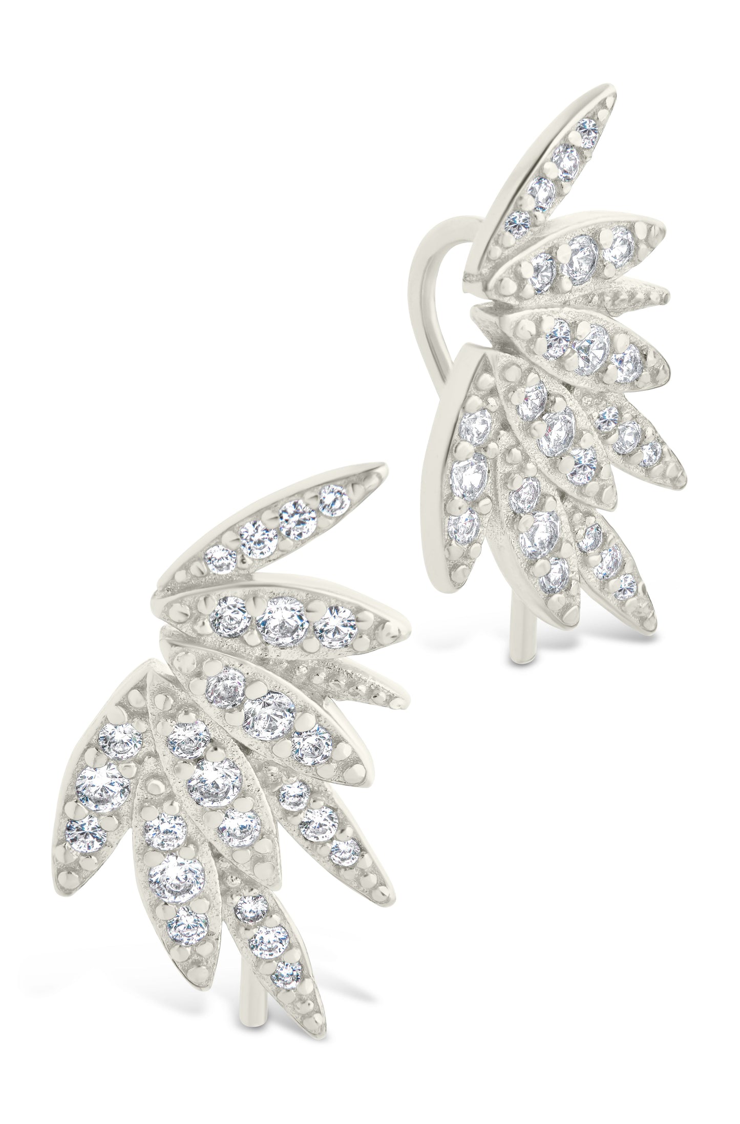 Sterling Silver Devon CZ Earrings