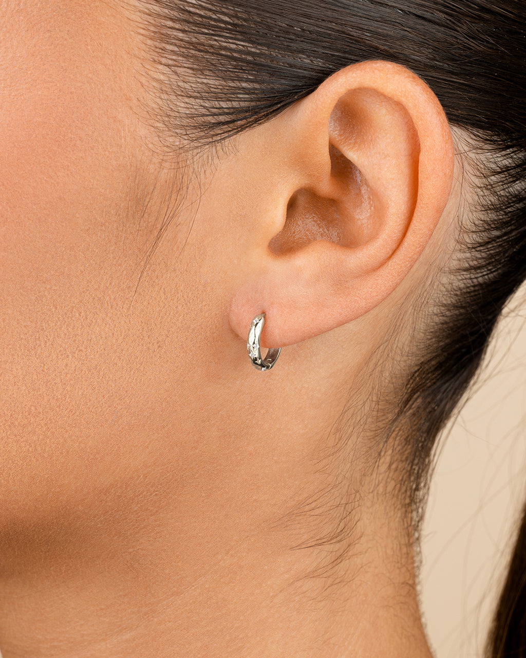 Sterling Silver Blakelyn Micro Hoops