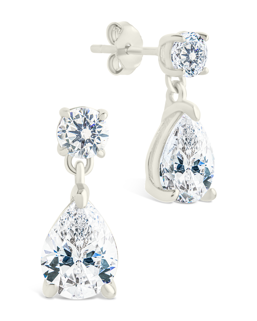 Sterling Silver Imogen CZ Studs