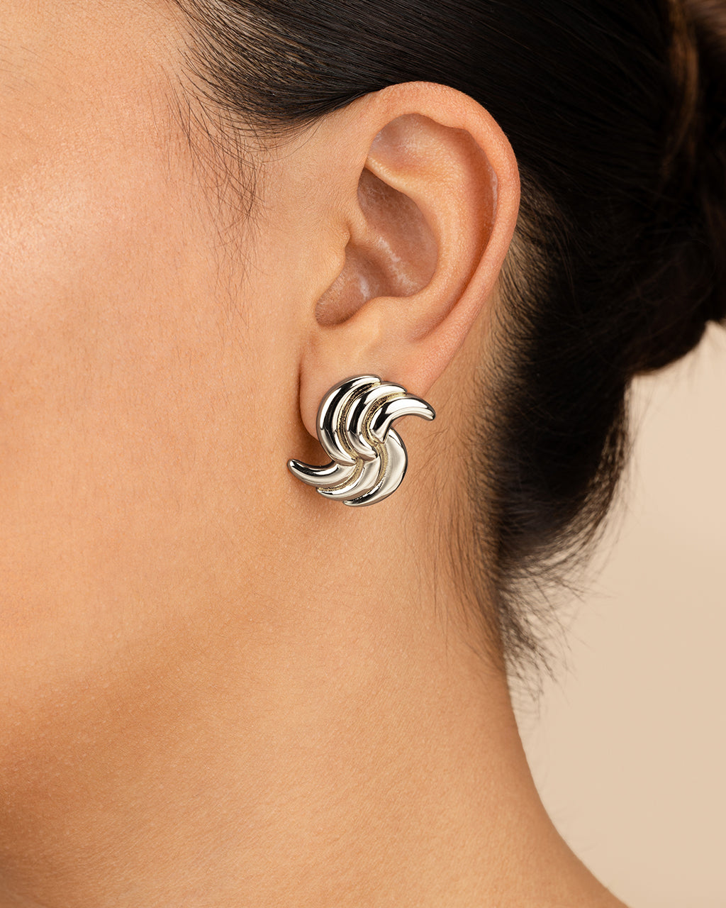 Leni Twist Statement Studs