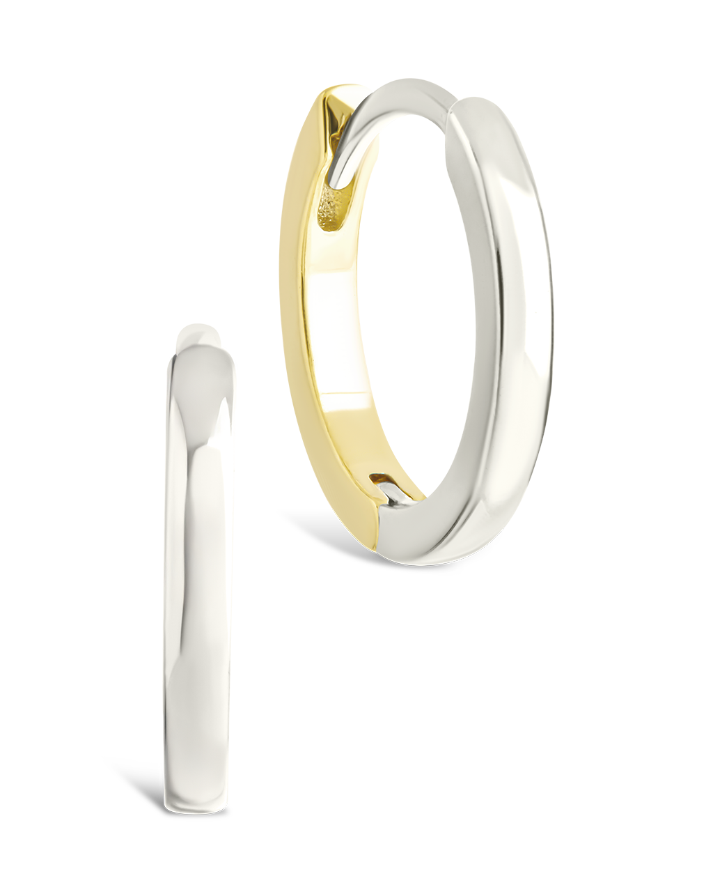 Sterling Silver Tinsley Micro Hoops