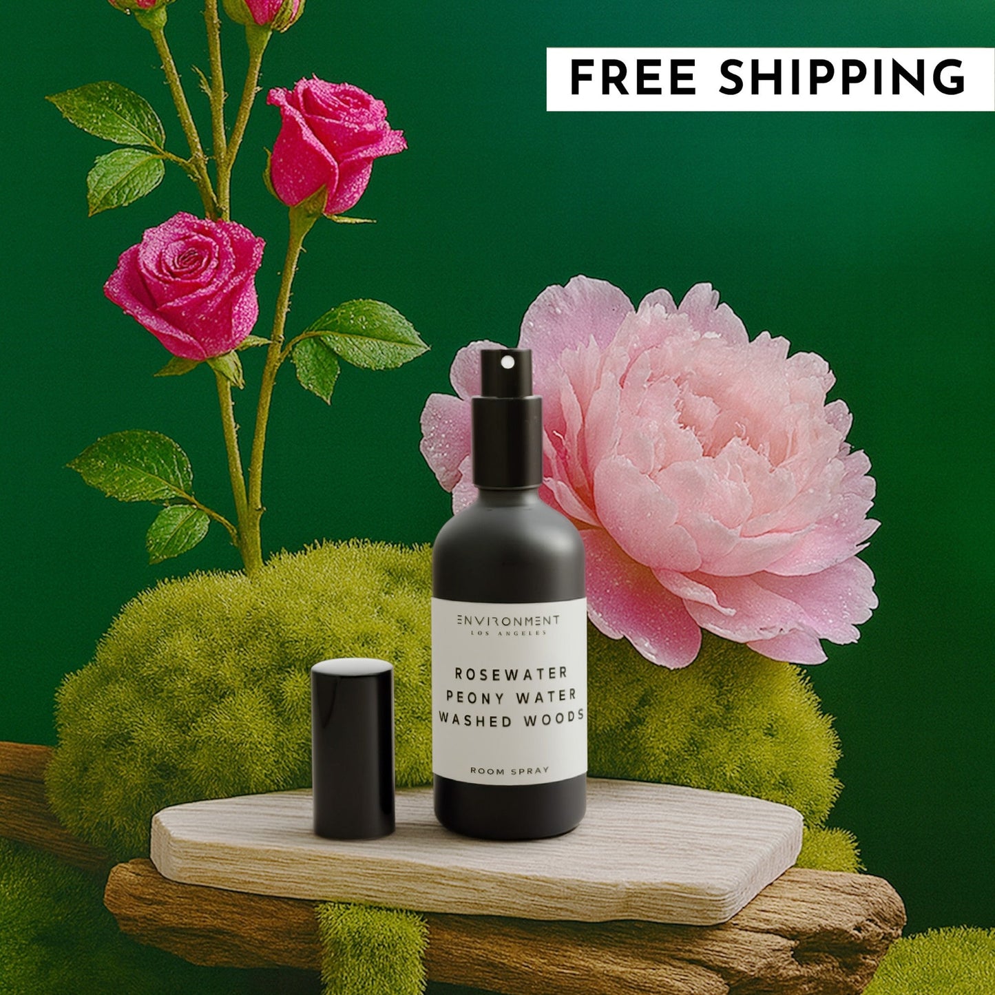 Rosewater | Peony Water | Washed Woods Room Spray (Inspired by Issey Miyake L'Eau d'Issey®)