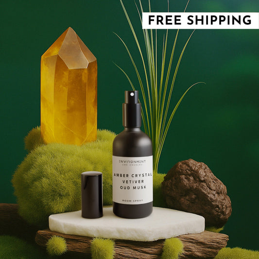 Amber Crystal | Vetiver | Oud Musk Room Spray (Inspired by Baccarat Rouge 540®)