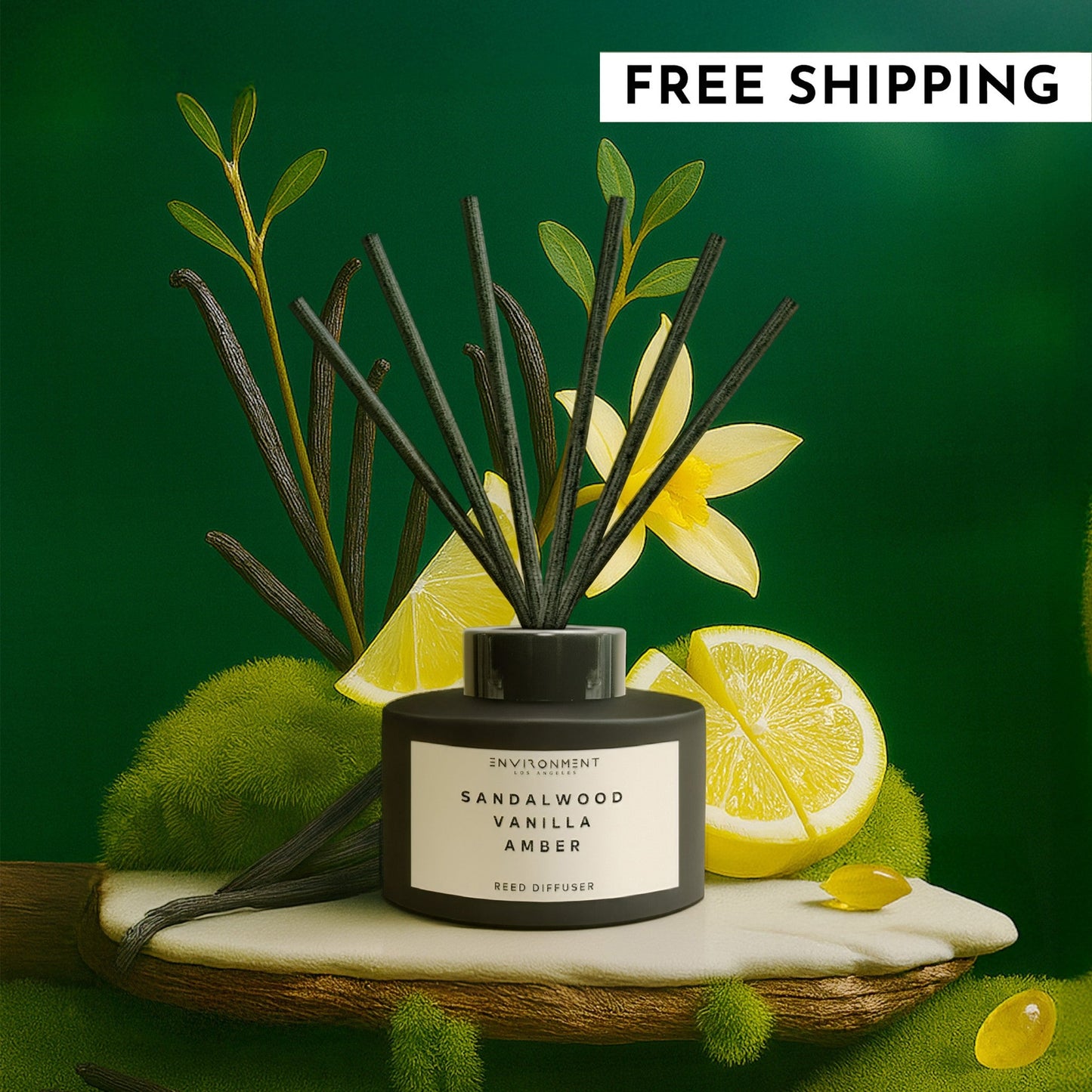 Sandalwood | Vanilla | Amber Diffuser (Inspired by Hotel Costes®)