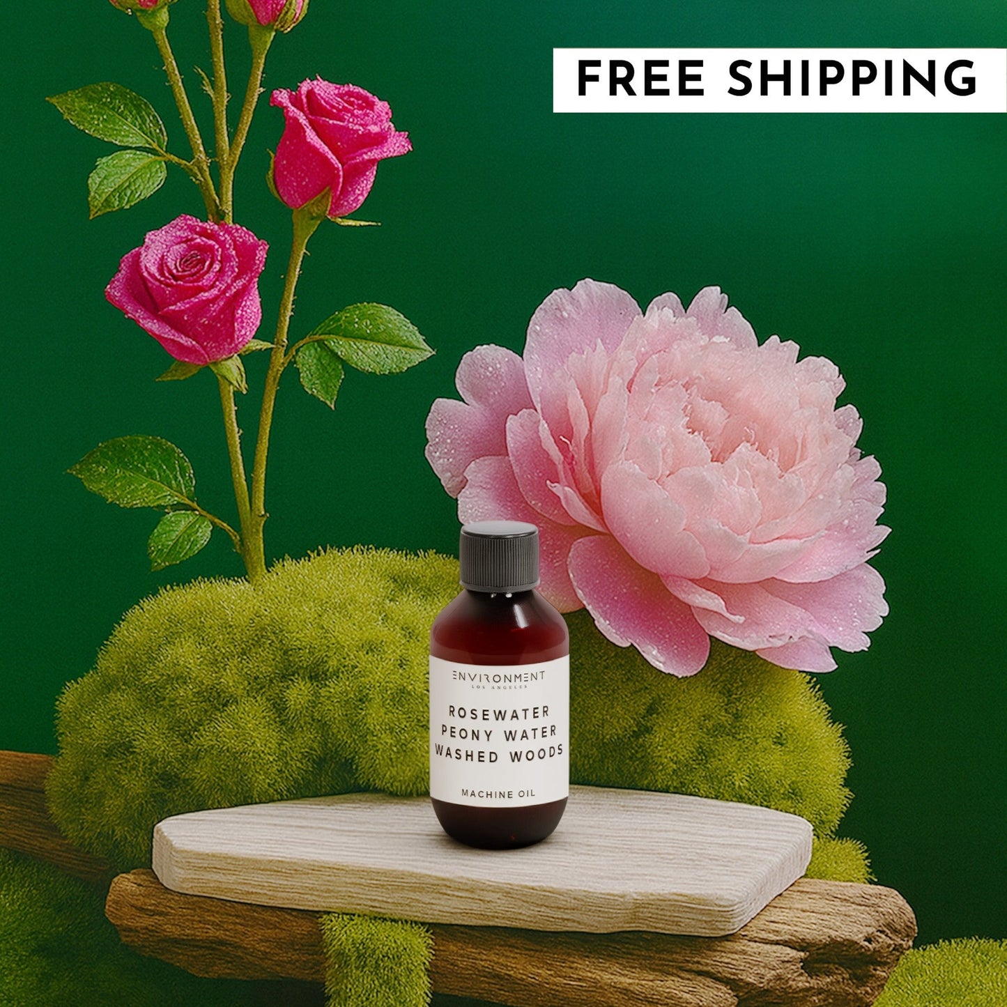 2oz Rosewater | Peony Water | Washed Woods Machine Diffusing Oil (Inspired by Issey Miyake L'Eau d'Issey®)